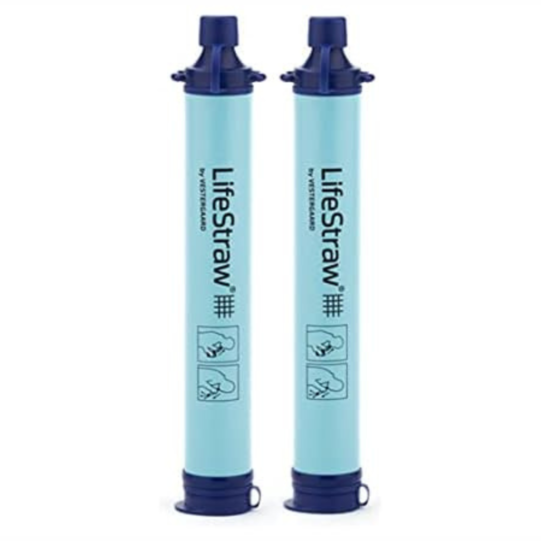 2-Pack LifeStraw Personal Water Filter