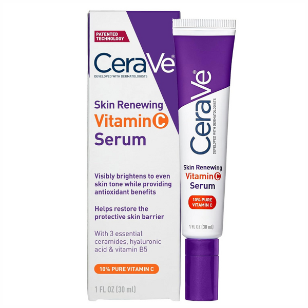 2-Pack CeraVe Vitamin C Serum With Hyaluronic Acid 1-Oz. Tubes