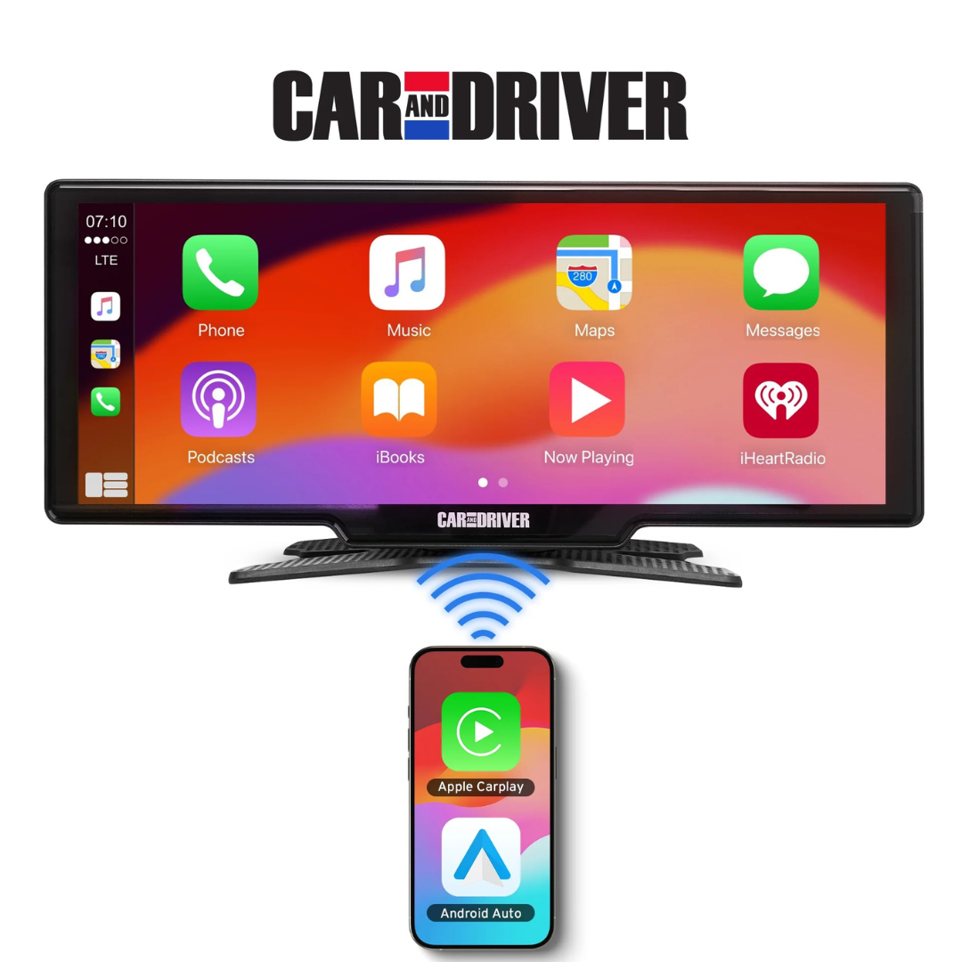 Car and Driver Intellidash Pro X10 Wireless Carplay