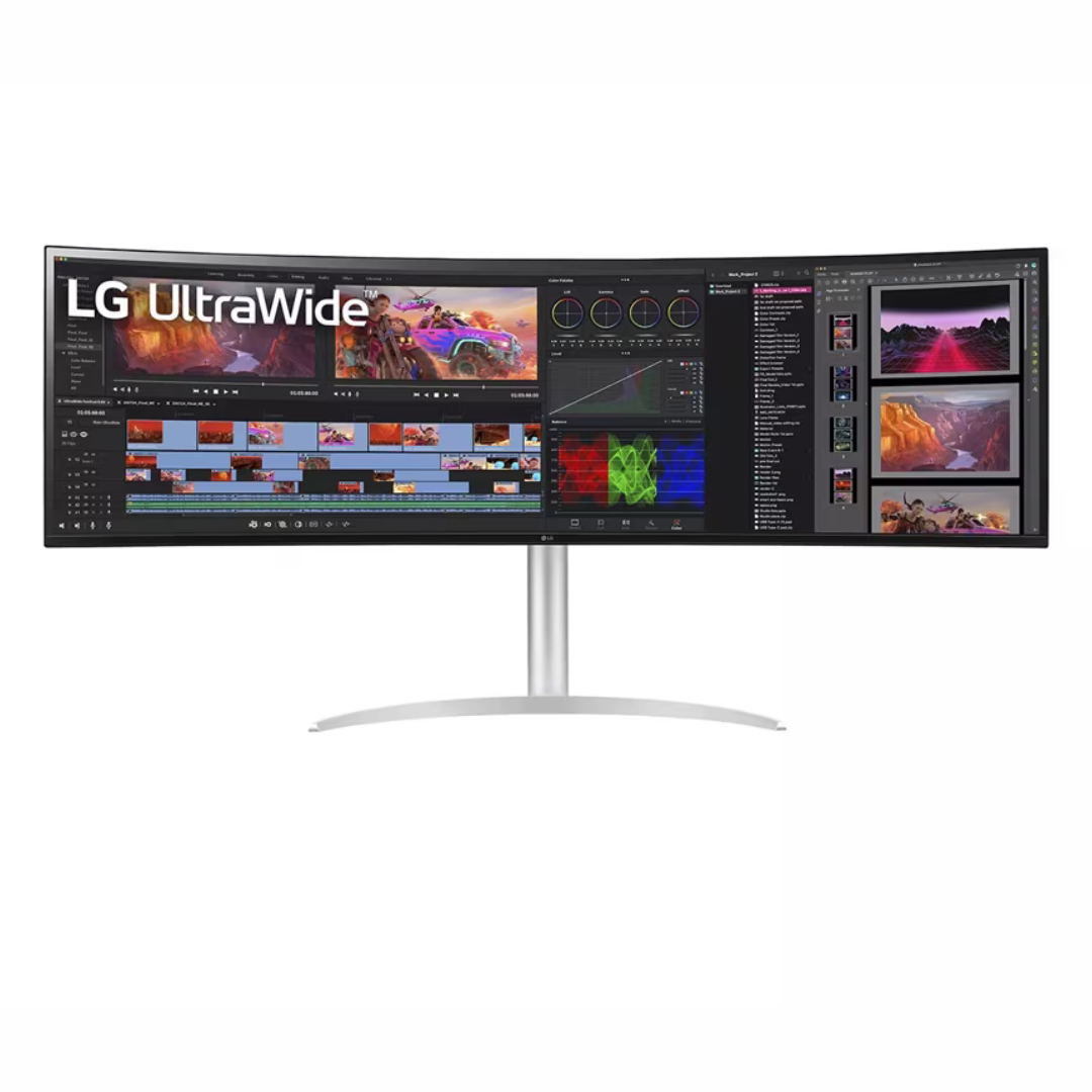 LG 49WQ95C-W 49" Dual QHD Curved 144Hz IPS Freesync & G-SYNC Compatible Monitor