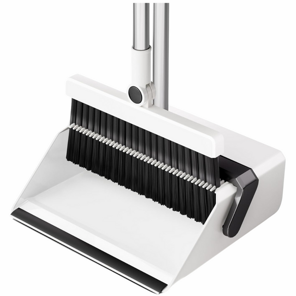 One-Sweep Clean Broom With Dustpan Combo Set