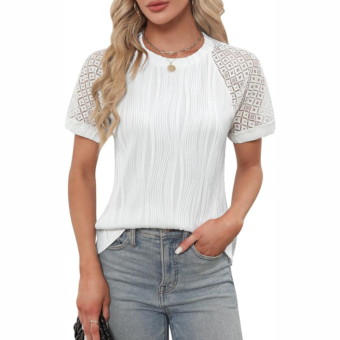 Women's Short Sleeve Casual Summer Shirt