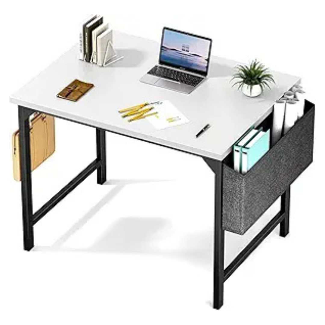 Sweetcrispy 32 Inch Study Computer Desk