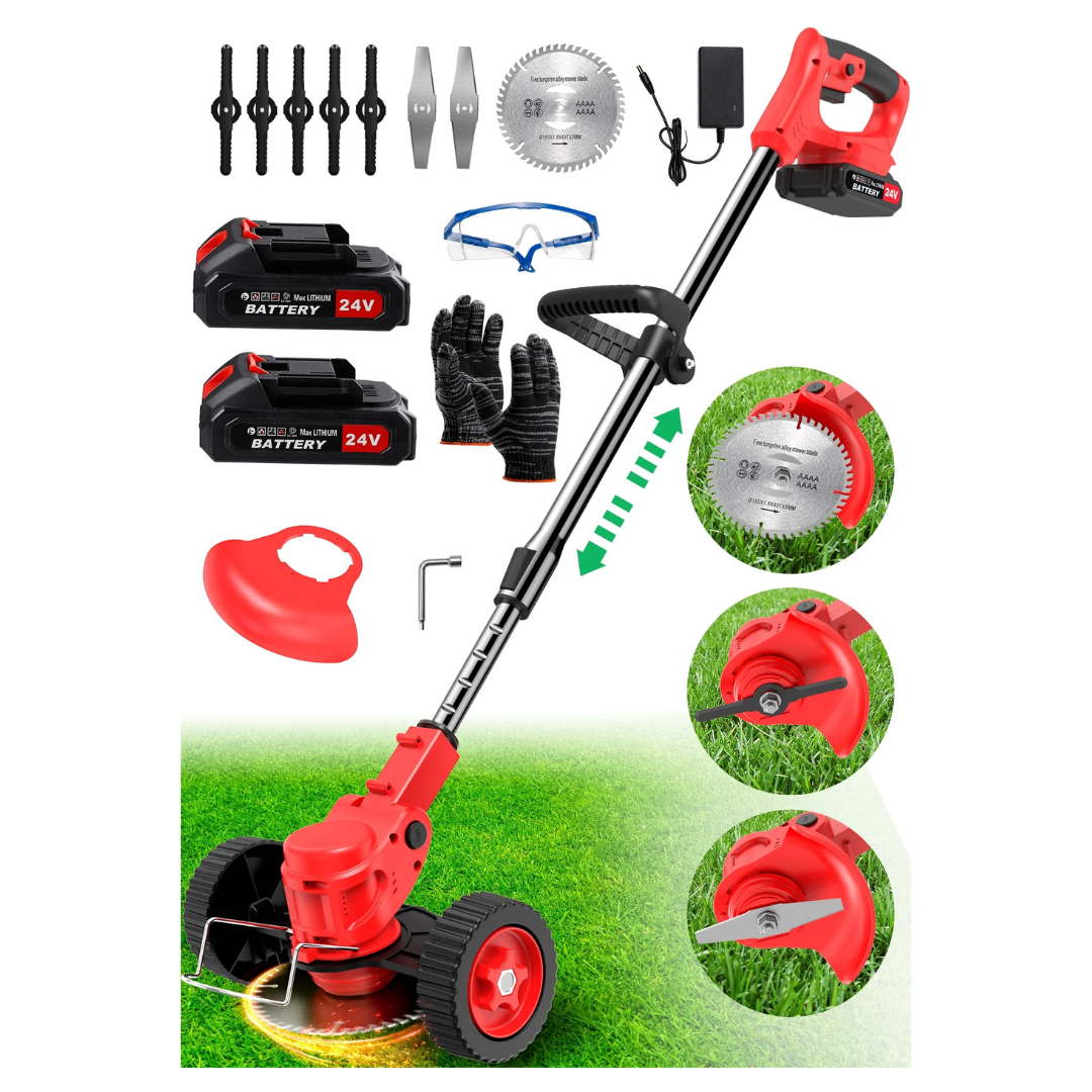 TNTants Cordless String Trimmer With 2 Batteries (2 Colors)