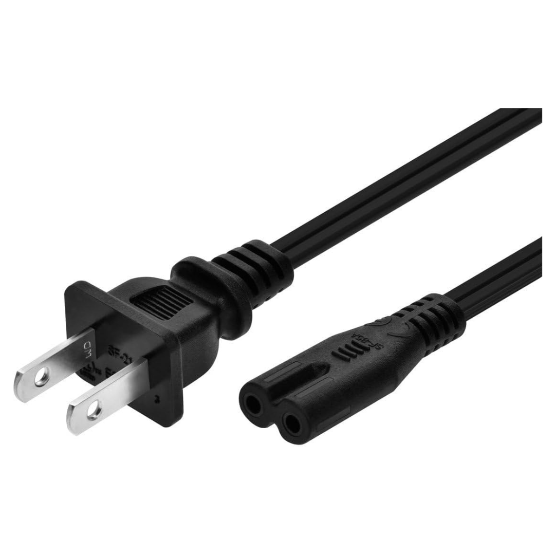 Monoprice 6Ft 18AWG Non Polarized AC Power Cord