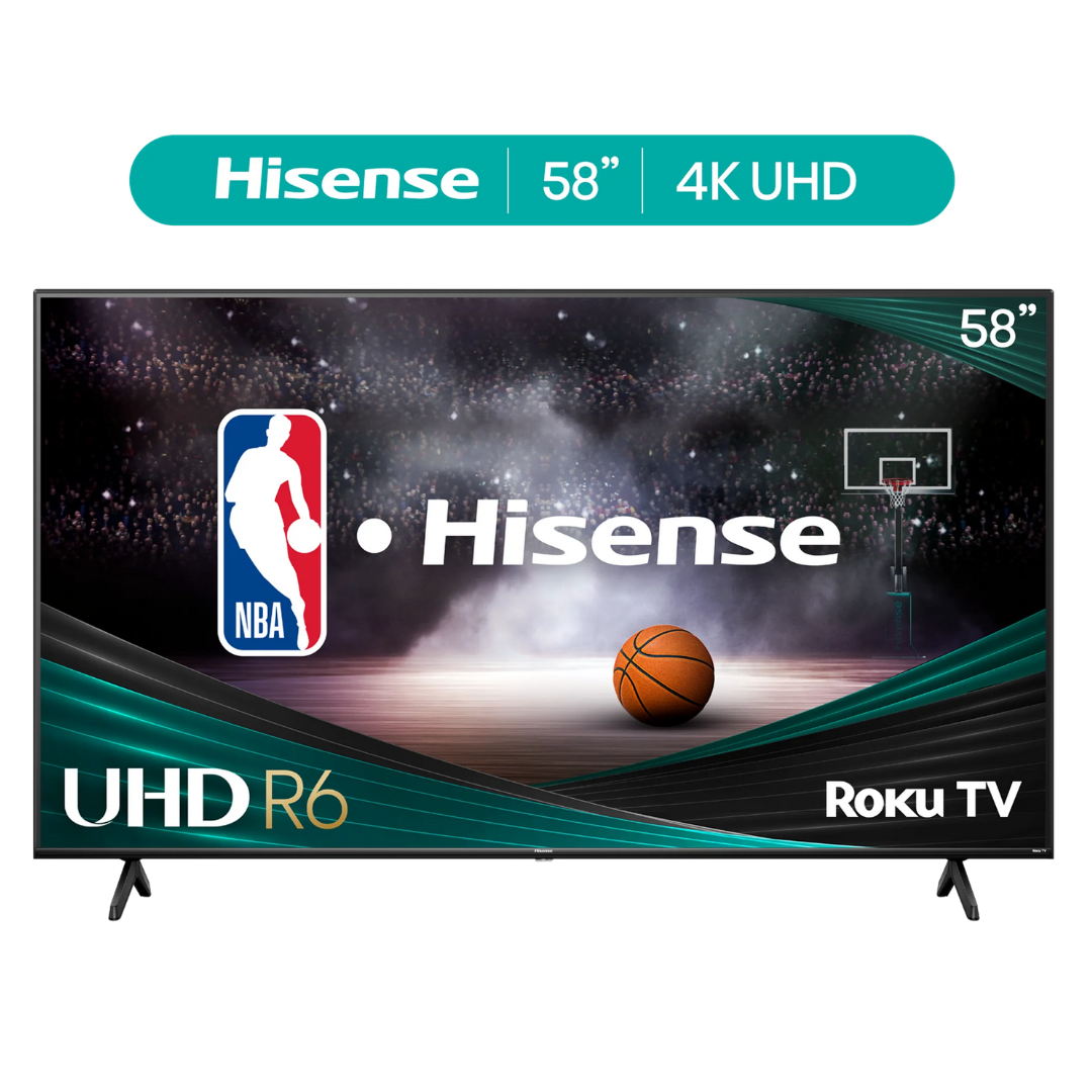 Hisense R6 Series 58" 4K Ultra HDR Smart LED Roku TV