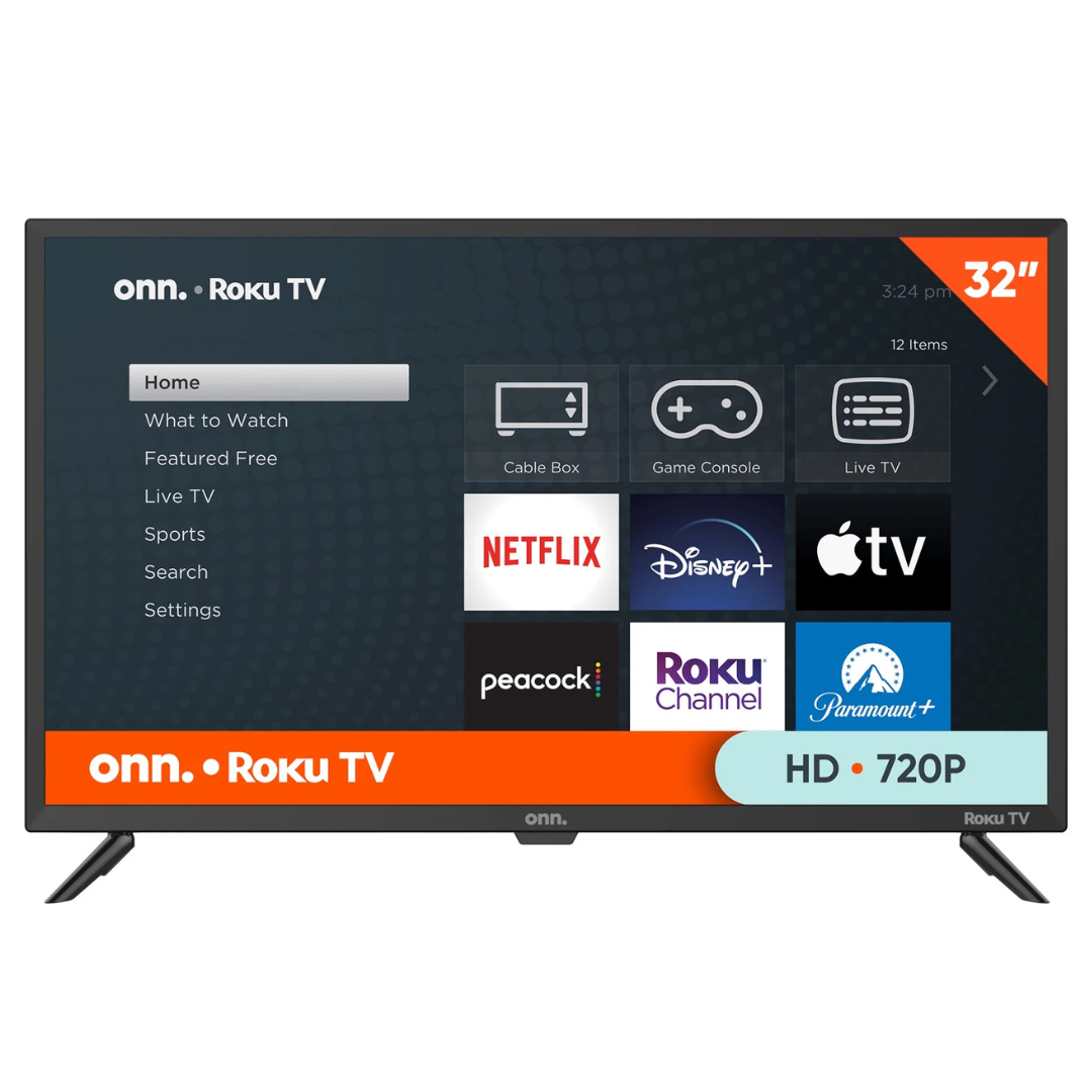 Onn. 100012589 32" 720p Smart LED Roku TV