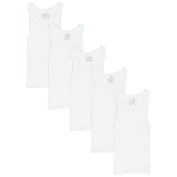 5-Pack Hanes EcoSmart Boys Tank Tops