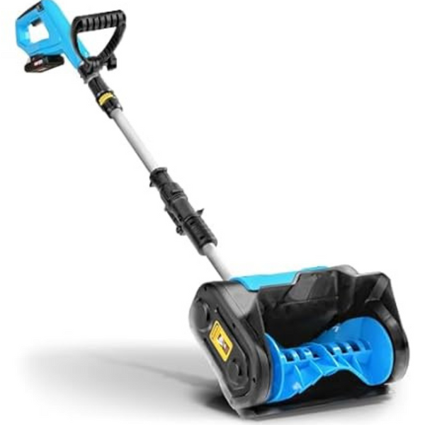 AlphaWorks Lightweight Electric Snow Thrower Shovel w/ Removable Battery