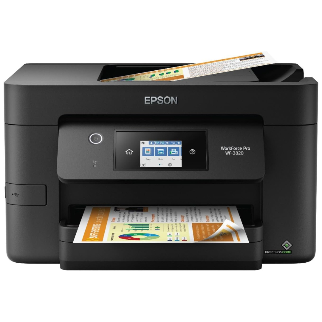 Epson Workforce Pro Wireless Network Inkjet 4-in-1 Printer