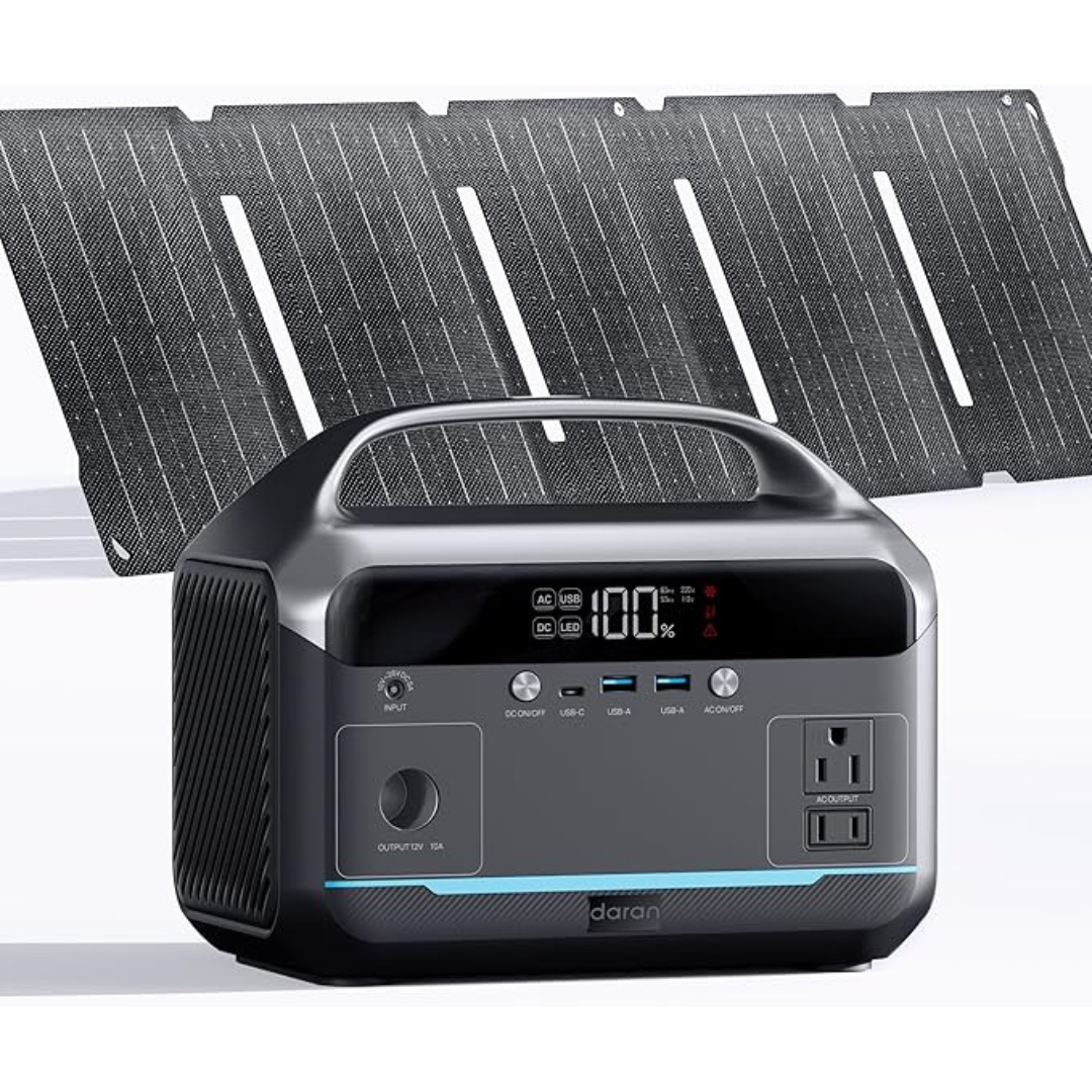 Daran NEO300L 350W Portable Solar Generator with 40W Panels