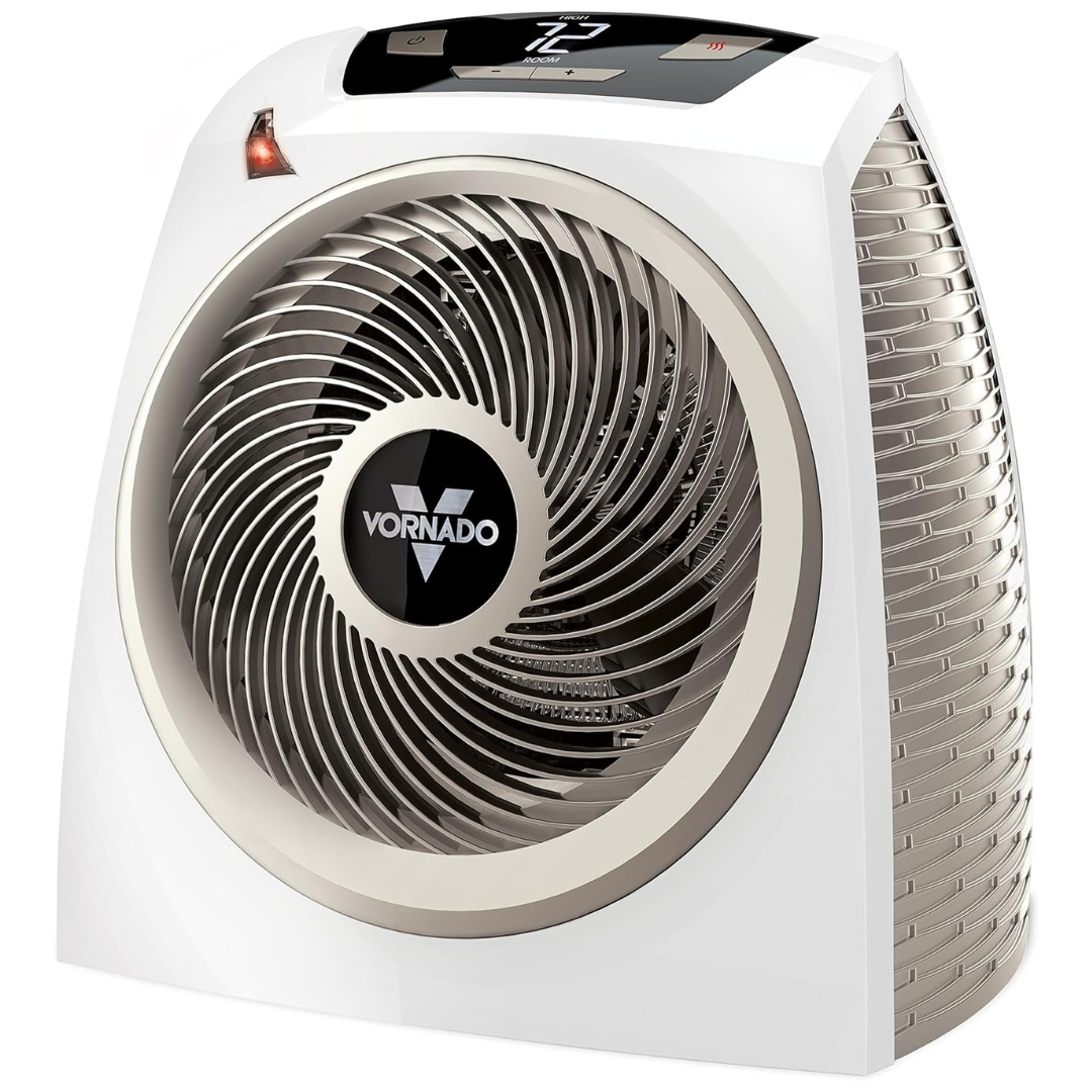 Vornado Space Heater, Digital Display With Adjustable Thermostat