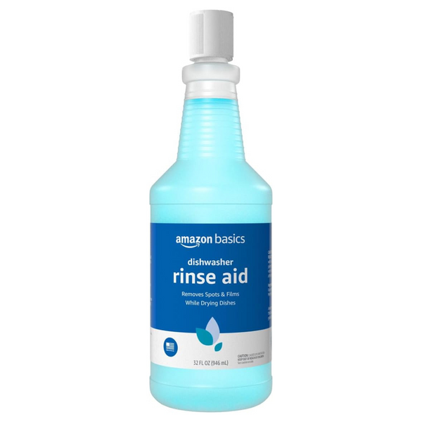 Amazon Basics Dishwasher Rinse Aid Liquid (32 oz)