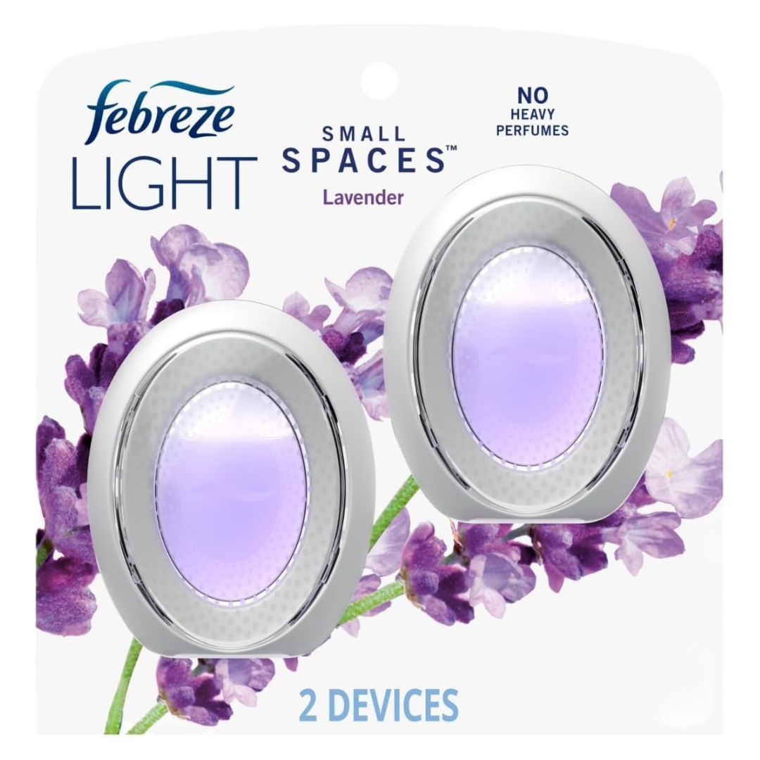 2-Count Febreze Odor-Fighting Small Spaces Air Freshener