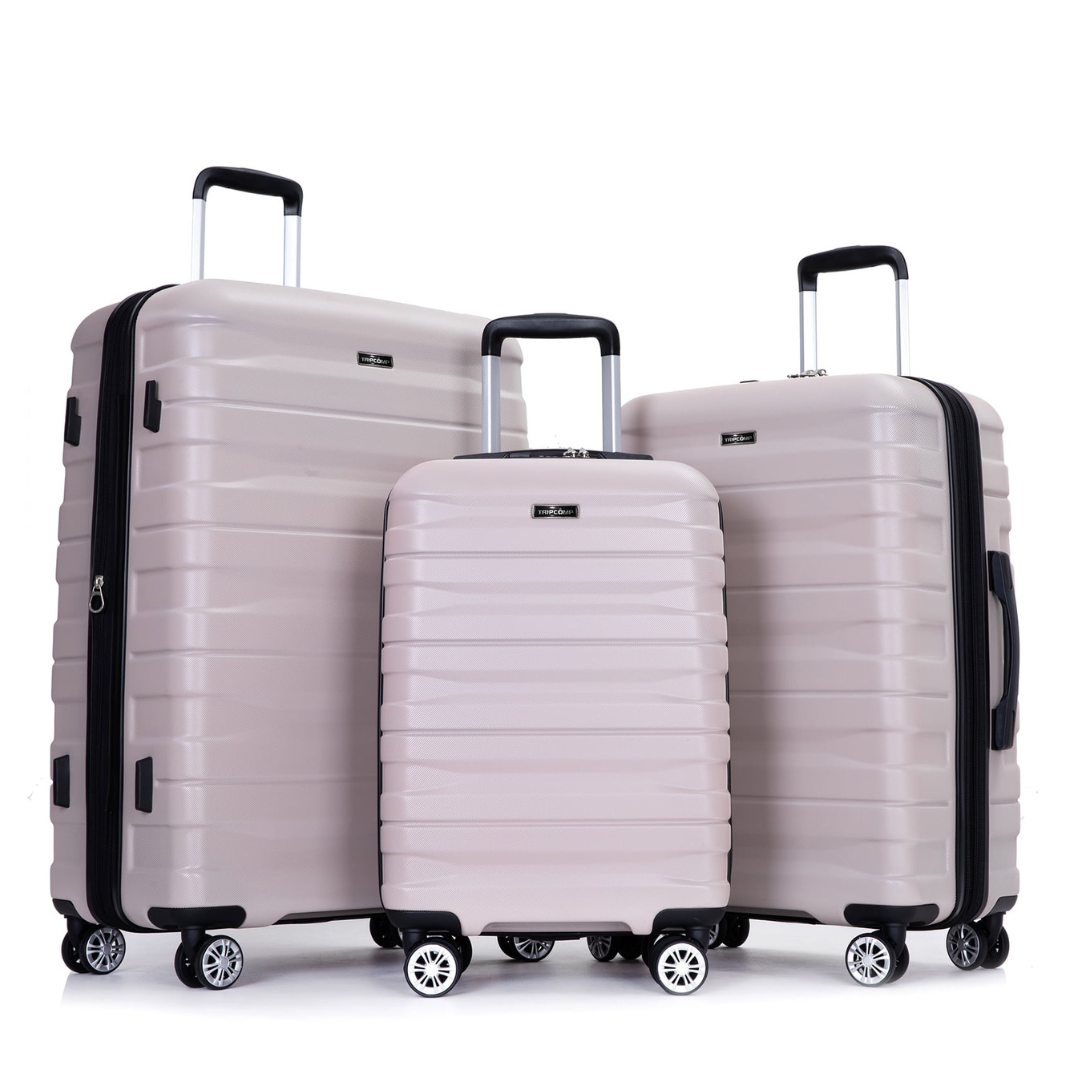 Tripcomp Lightweight Hardside Carry-on Luggage Set (21"/25"/29") (3 Colors)