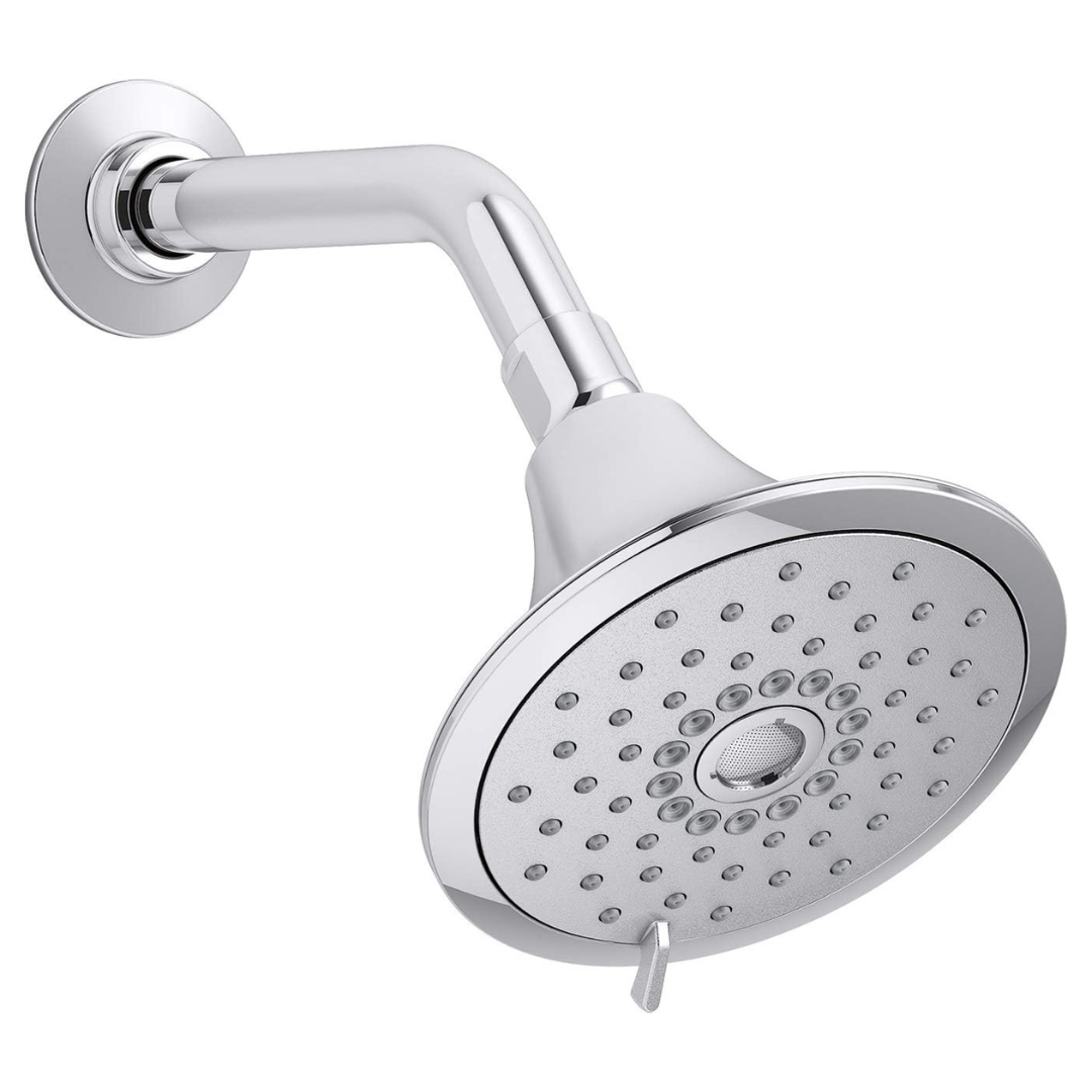 Kohler K-22169-G-CP Forte 1.75 GPM Multifunction Showerhead