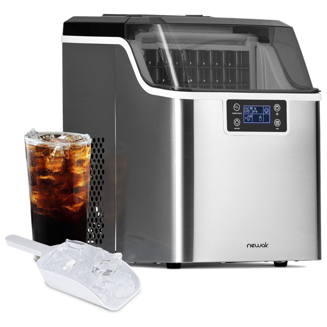 Newair Portable 45lbs/Day Countertop Clear Ice Maker Machine