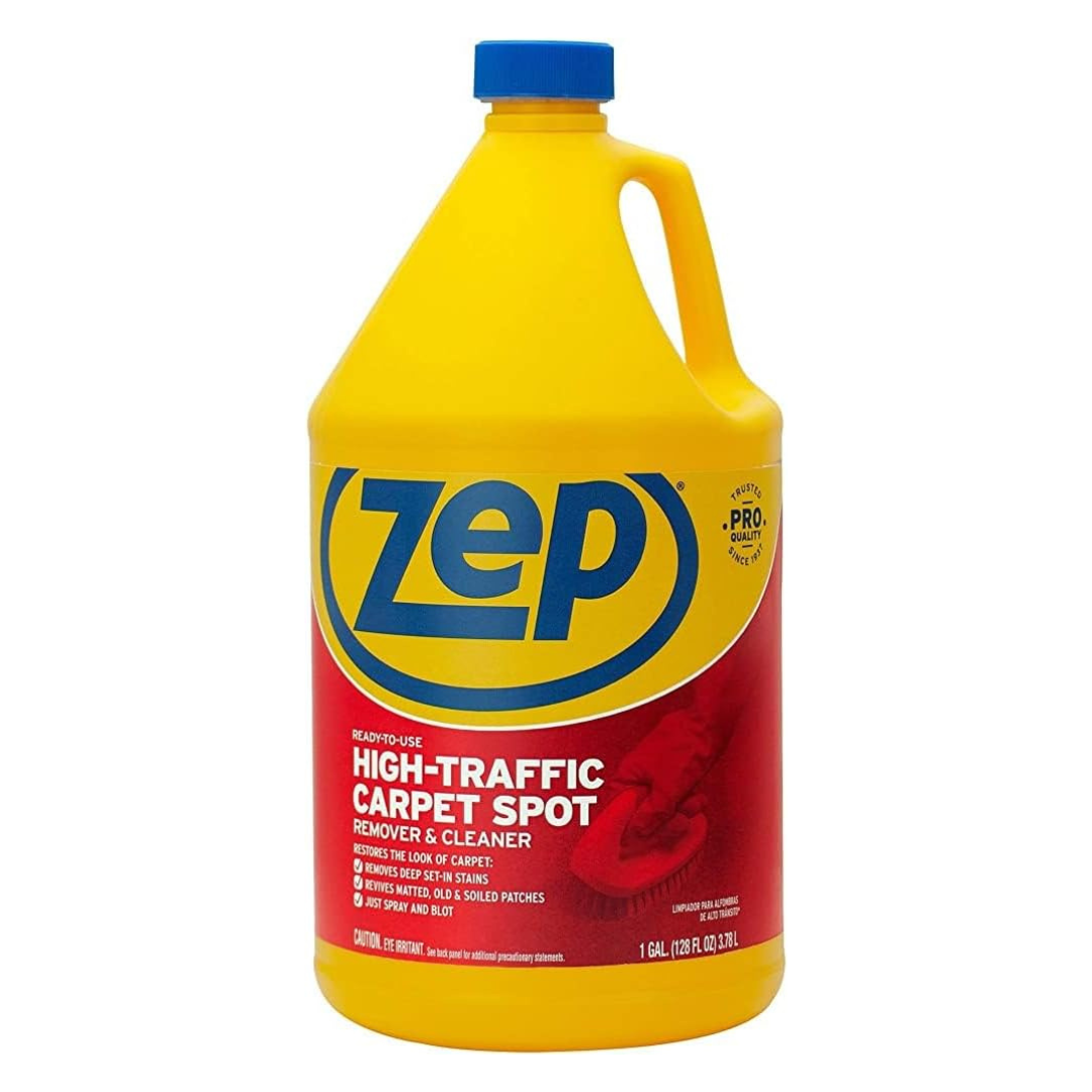 Zep High Traffic Carpet Cleaner 1 Gallon Removes Deep Stains