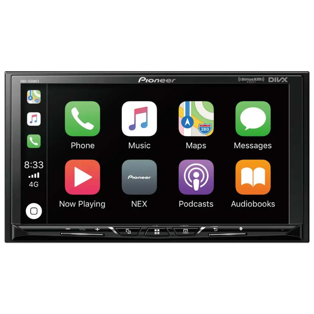 Pioneer 7" Android Auto and Apple CarPlay Bluetooth Digital Media Receiver