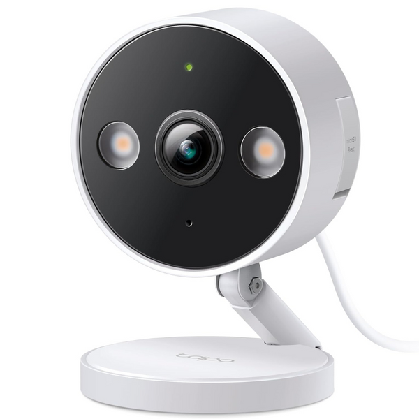 TP-Link Tapo C120 2K QHD Security Camera with Night Vision & Spotlights