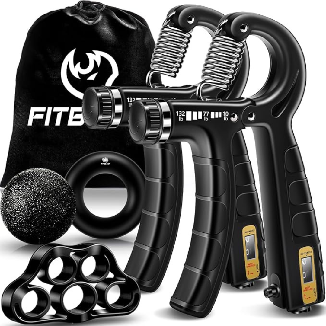 5-Pack Hand Grip Strengthener Workout Kit (Various)