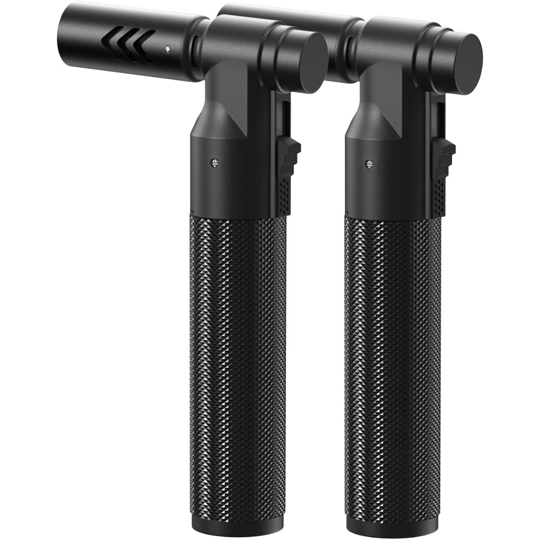 2-Pack Adjustable Butane Torch Lighter