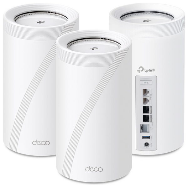 3-Pack TP-Link Tri-Band WiFi 7 BE22000 Whole Home Mesh System