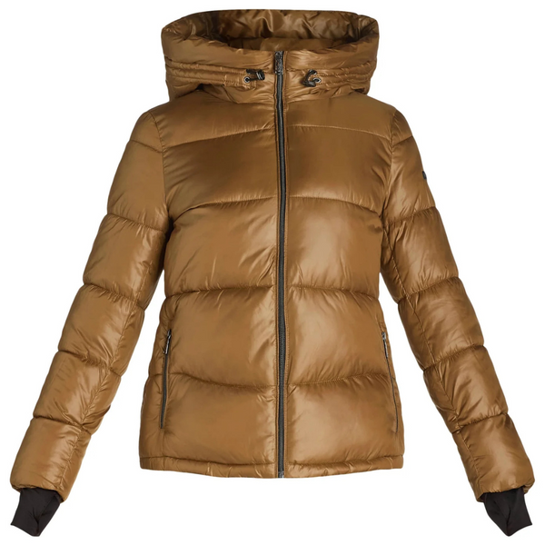 BCBG Paris Women's Plus Hooded Puffer Jacket (2 Color Option)