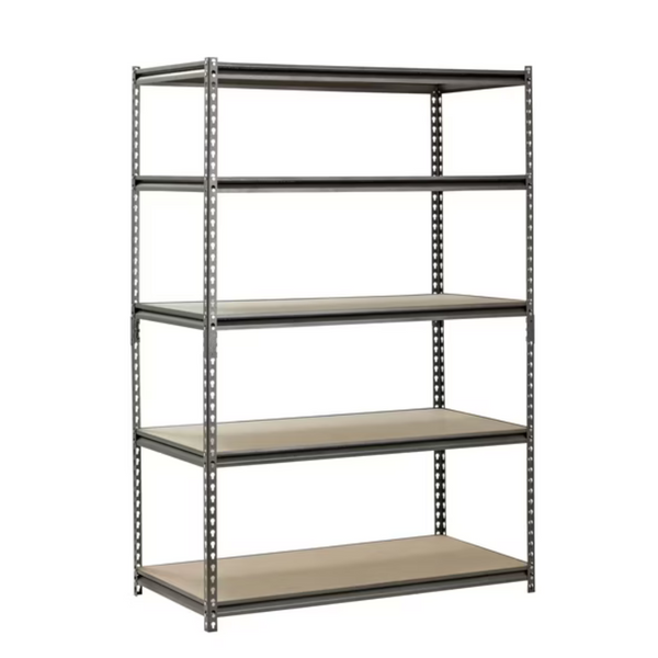 Edsal 5-Shelf Steel Freestanding Shelves (48" W x 24" D x 72" H)