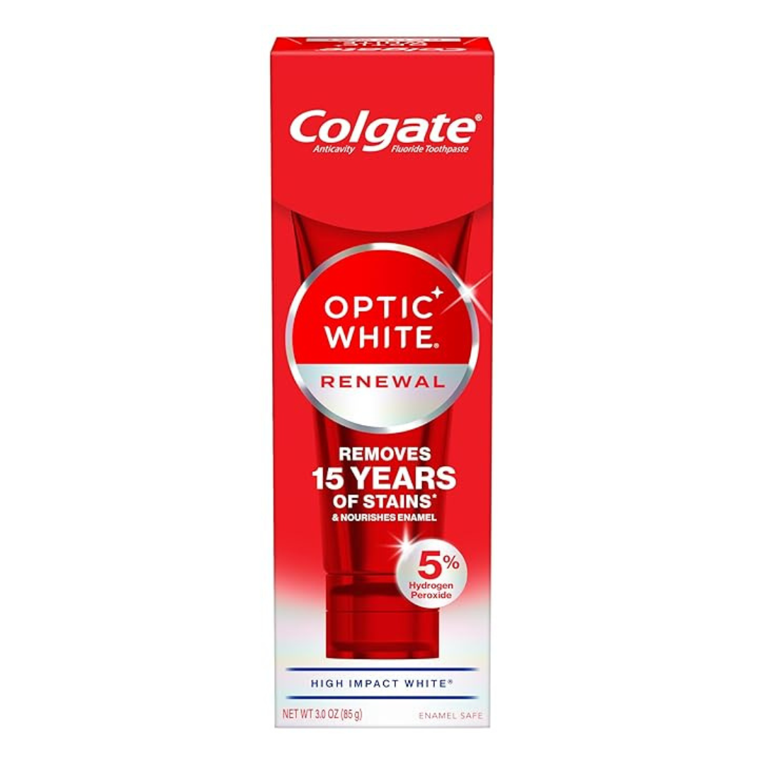 Colgate Renewal High Impact White 5% HP Toothpaste (3 Oz)