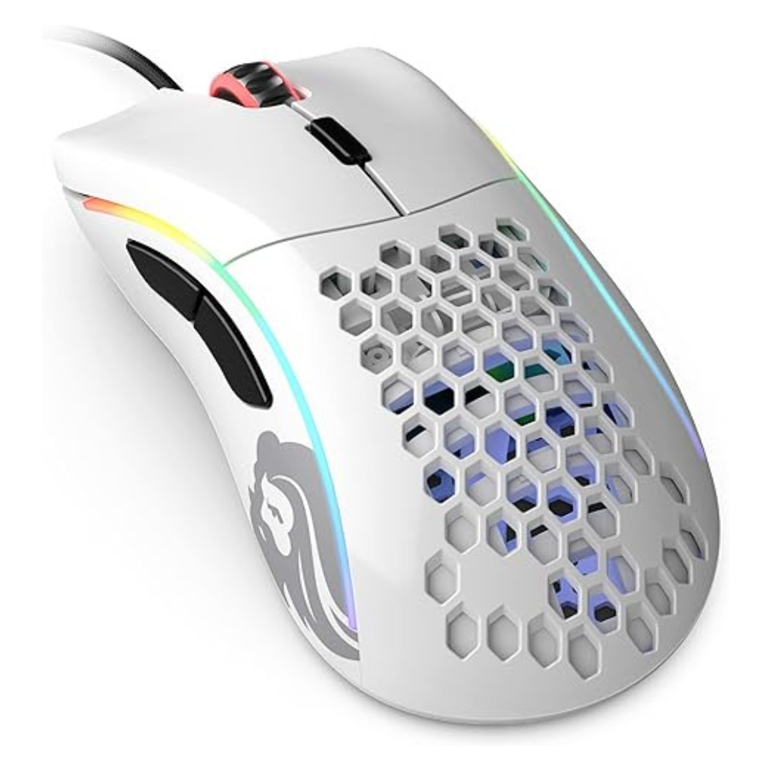 Glorious Model D Wired Gaming Mouse W/ RGB & Pixart 3360 Sensor (2 Colors)