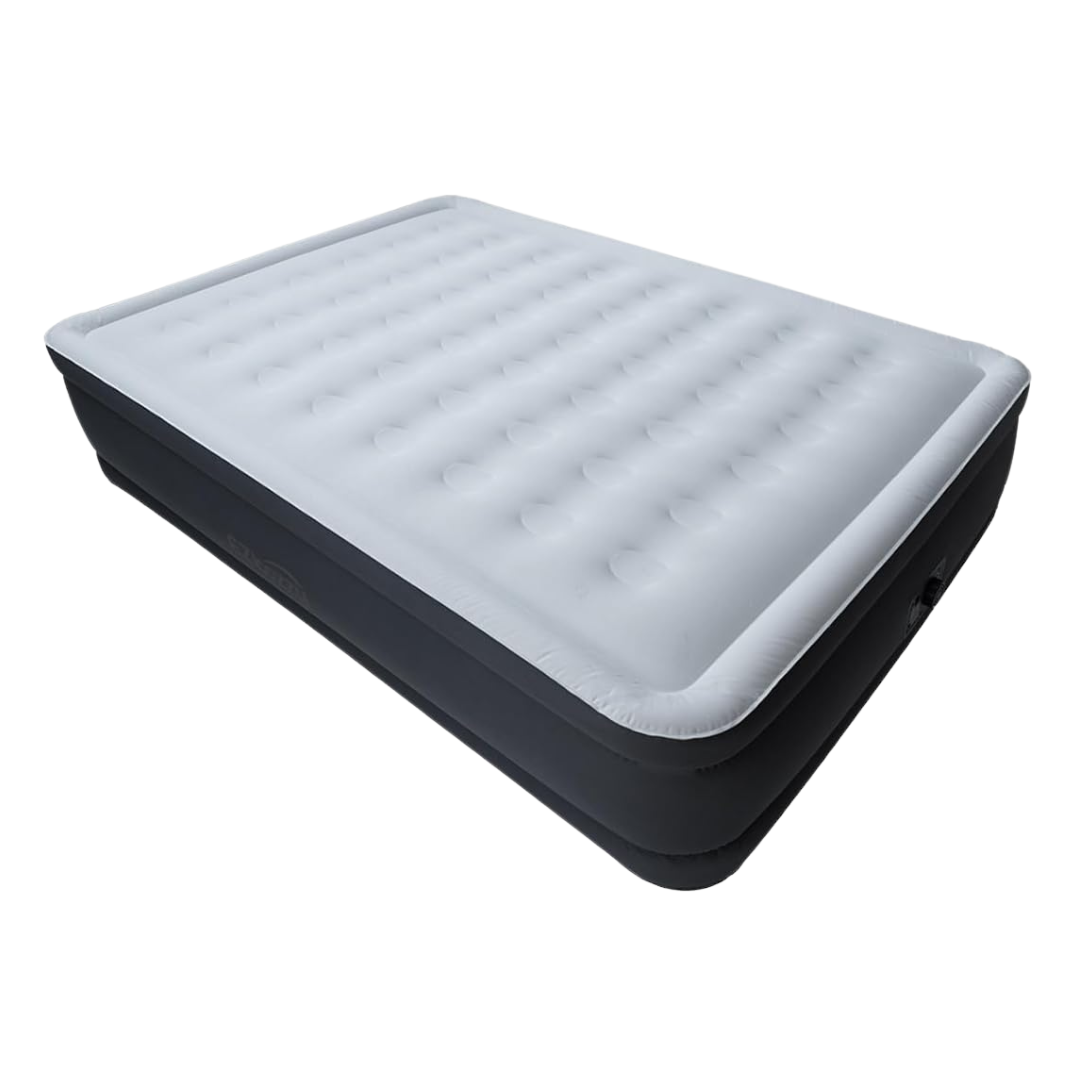 EZKozzy Queen Size Premium Air Mattress With Built-In Pump