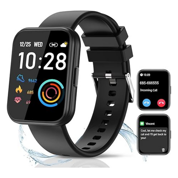 Lojusimeh 1.9'' Smart Watch With Bluetooth Call