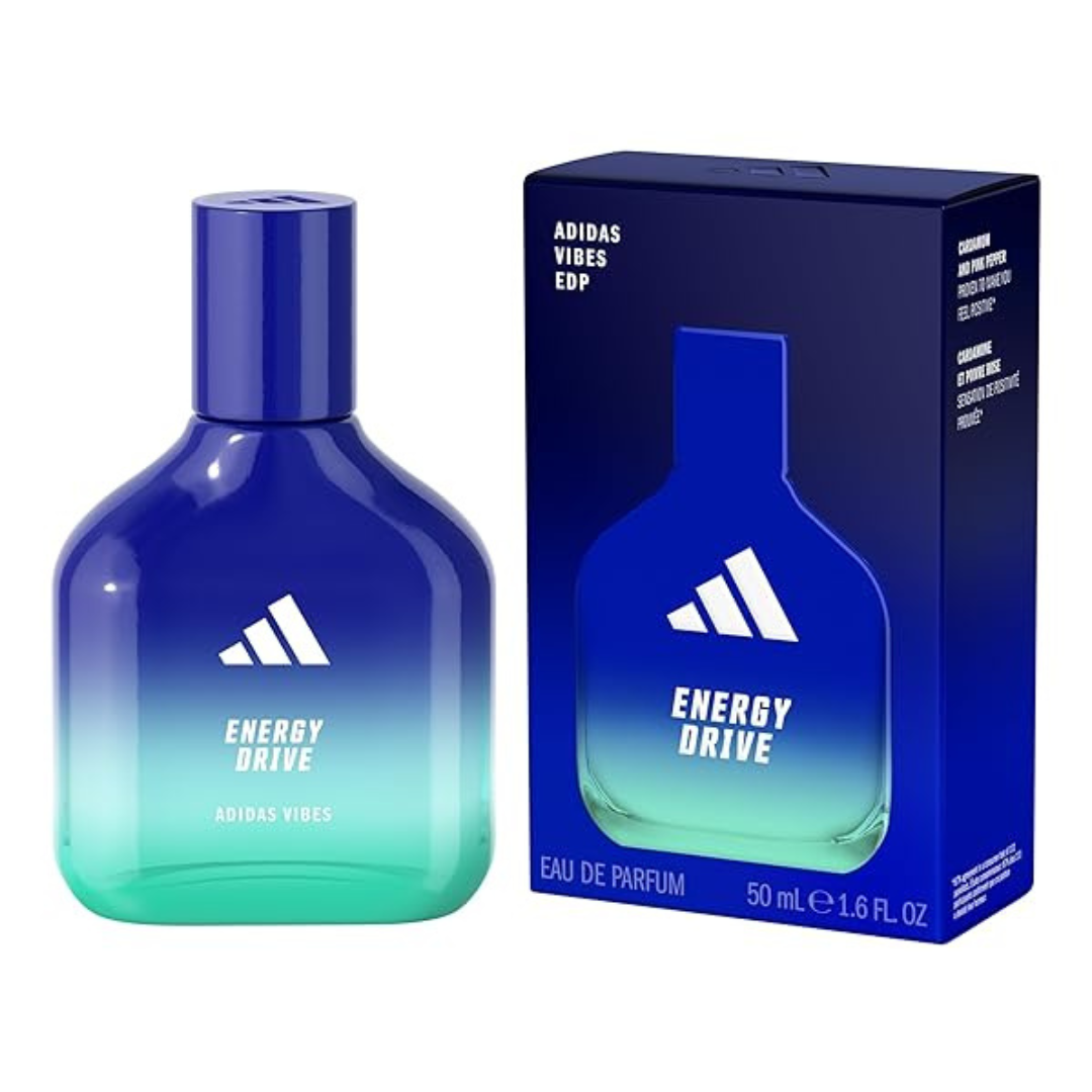 Adidas Vibes Energy Drive Eau De Parfum (1.6oz)