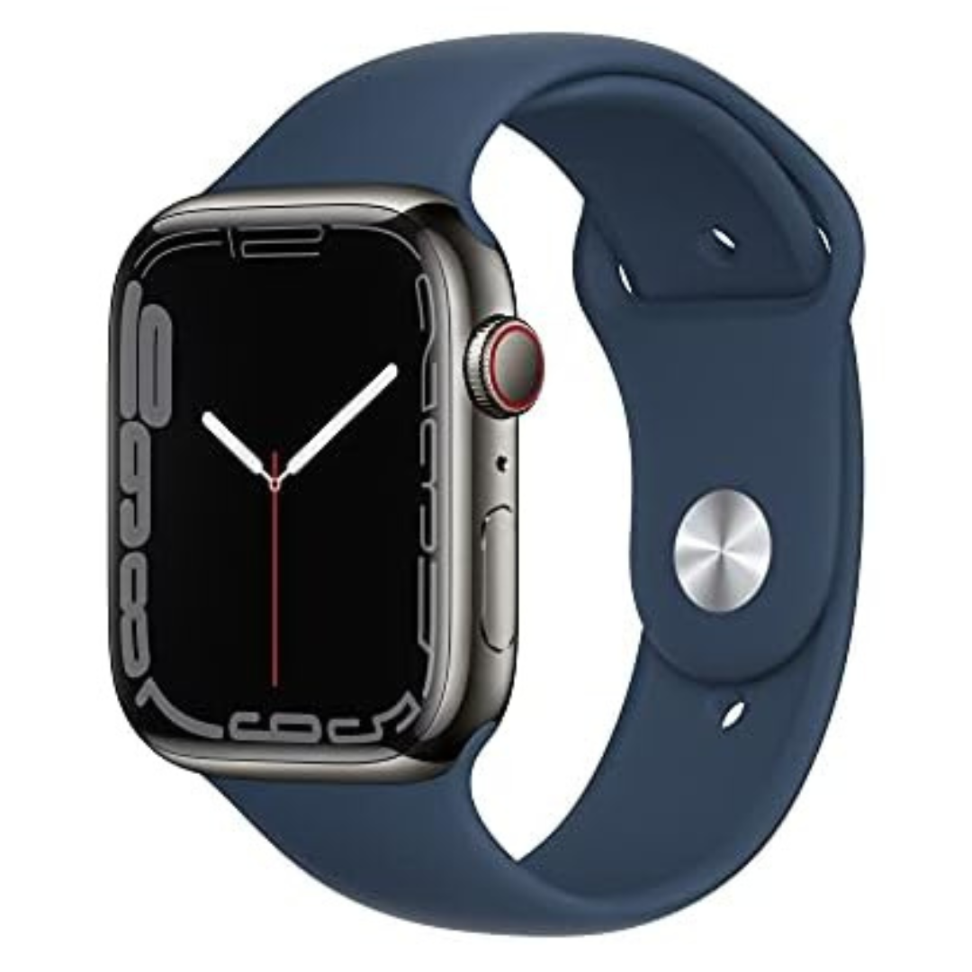 Apple Series 7 GPS + Cellular 45mm Graphite Case Smartwatch (2 Colors)