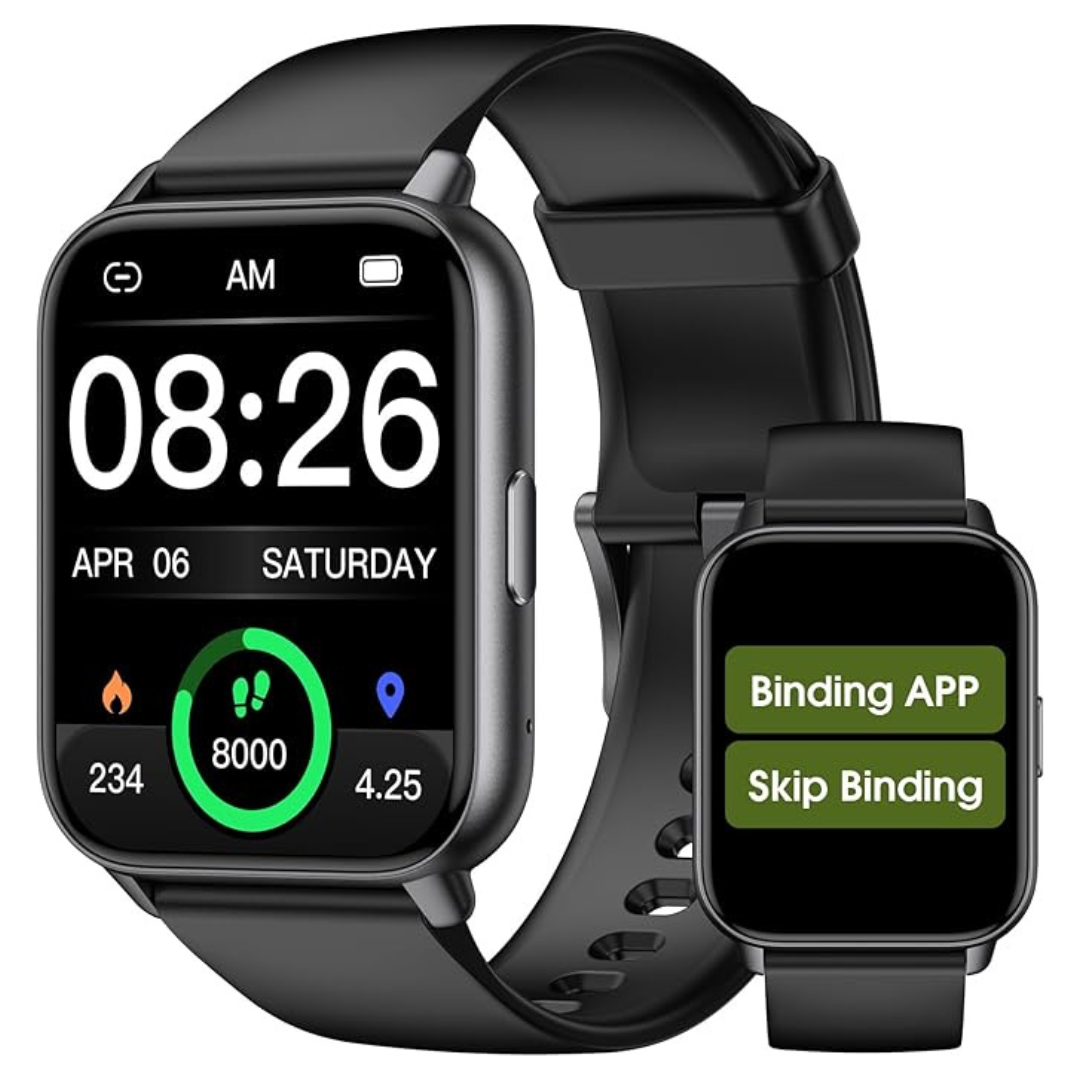 1.91'' Fitness Tracker Smart Watch With Bluetooth Call