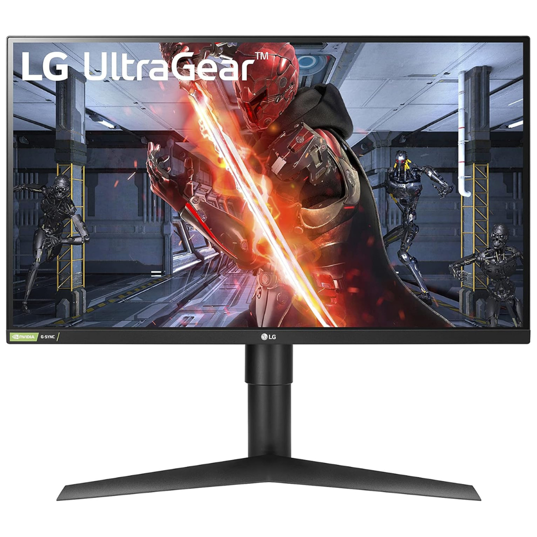 LG Ultragear 27GL83A-B 27" WQHD 144Hz 1ms HDR IPS Freesync And G-SYNC Compatible Gaming Monitor