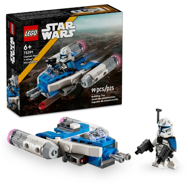 99-Pieces LEGO Star Wars 75391 Captain Rex Y-Wing Microfighter Building Toy