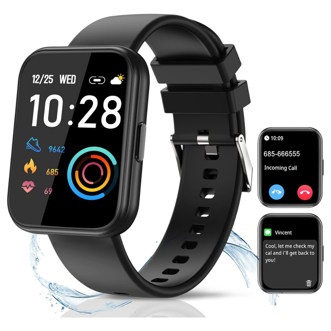 Lojusimeh 1.9'' Smart Watch With Bluetooth Call