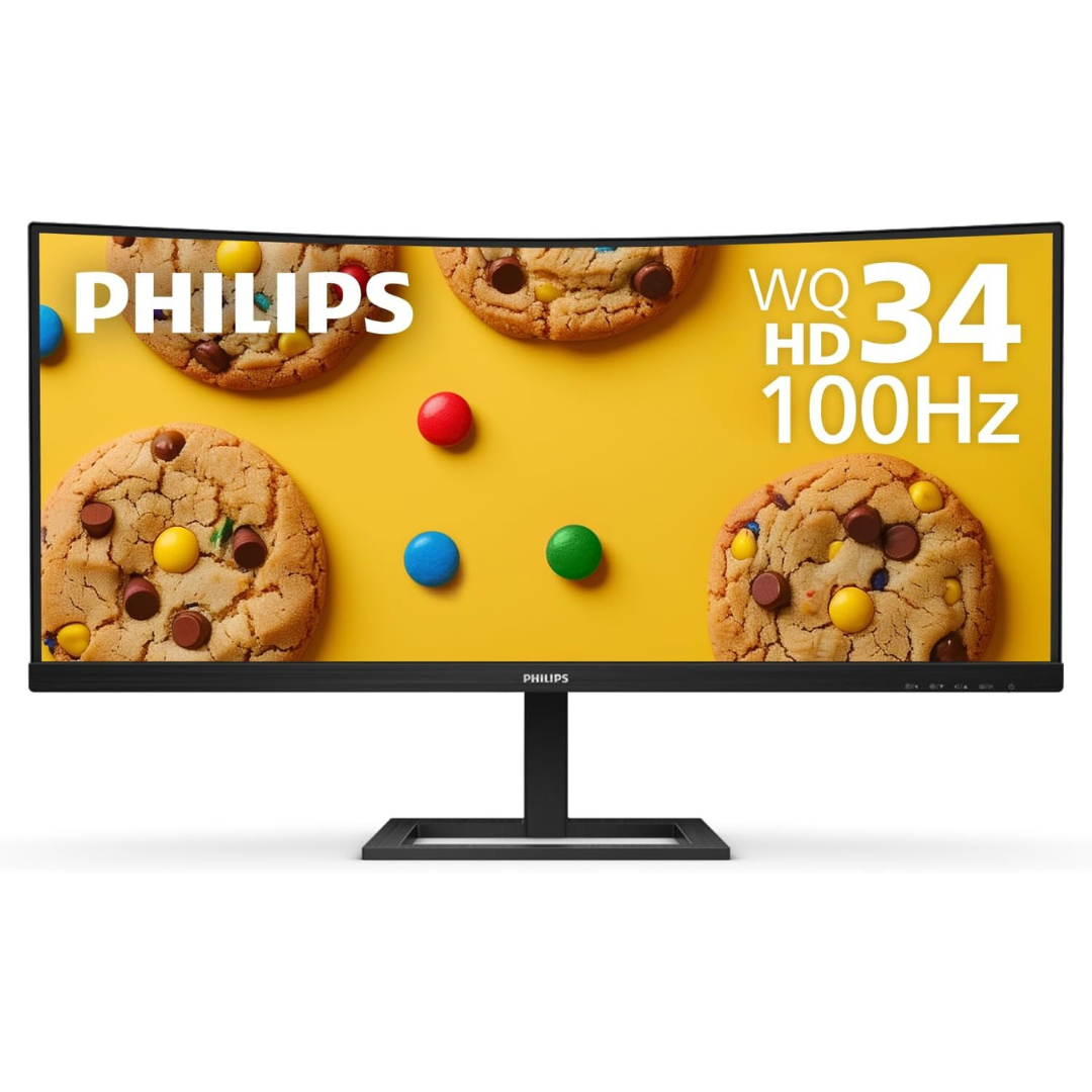 Philips 346E2CUAE 34" Curved WQHD IPS Gaming Monitor