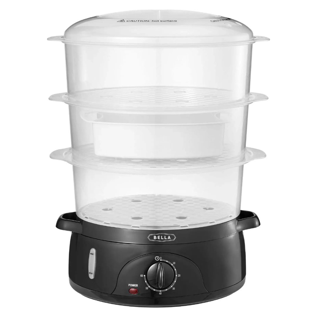 Bella 9.5-Qt. 3-Tier Food Steamer