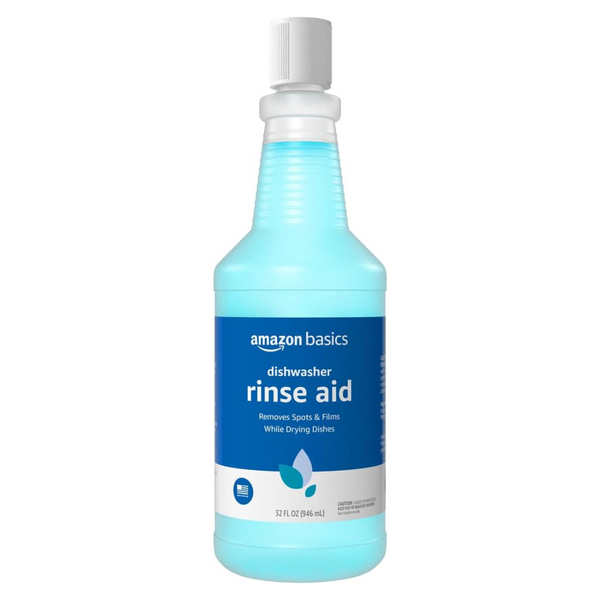 Amazon Basics Dishwasher Rinse Aid Liquid (32 oz)