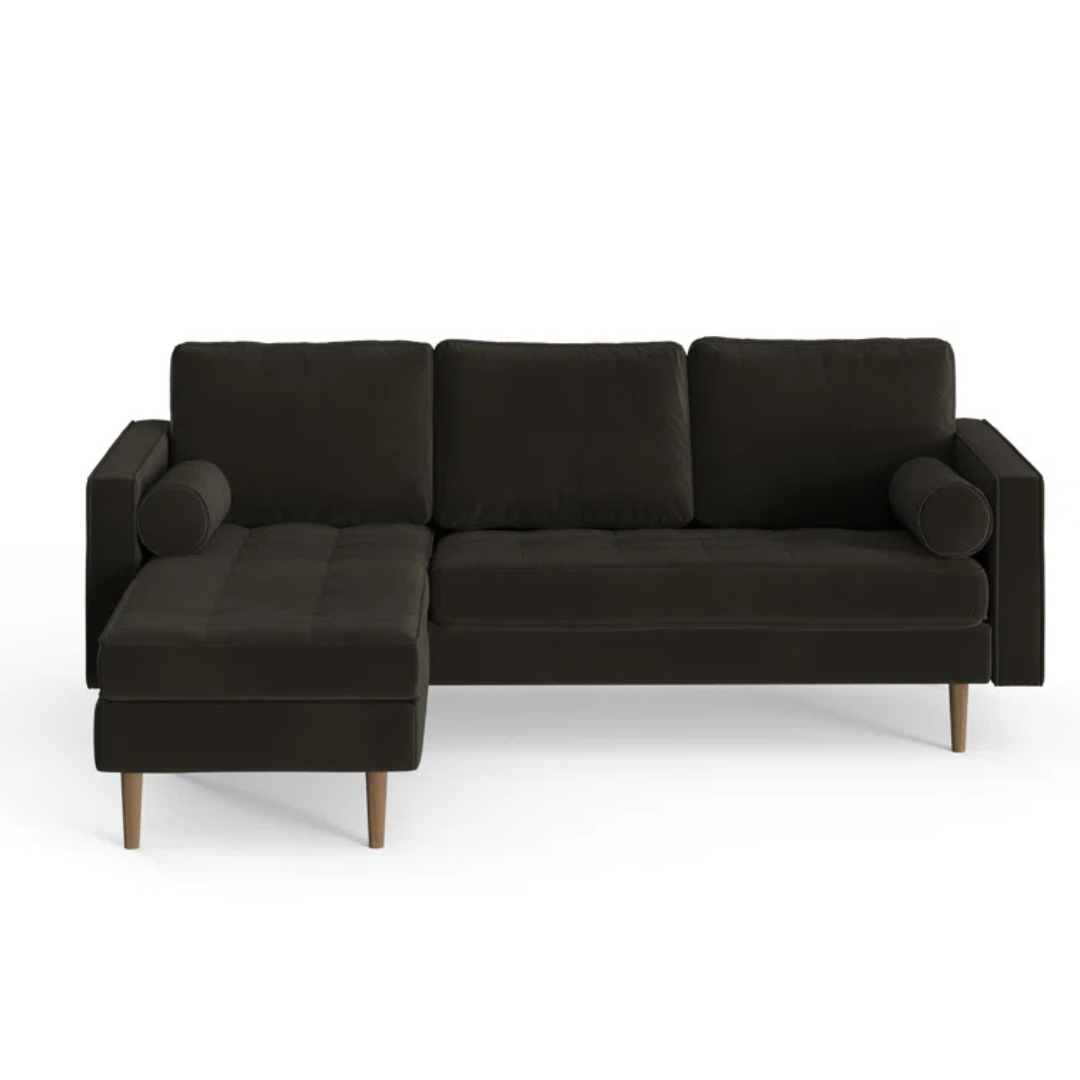 AllModern Geo 84" Wide Reversible Sofa And Chaise