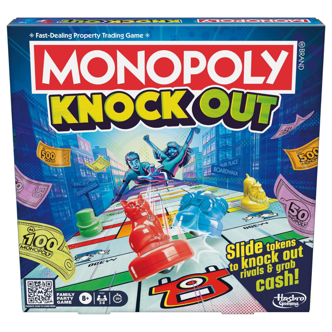 Monopoly Knockout Family Party Game