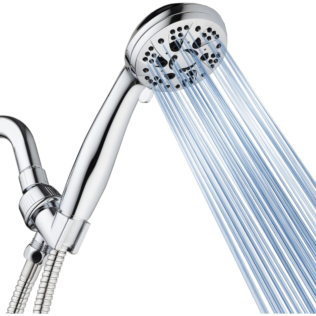 AquaDance 3.5" Chrome Face Handheld High Pressure Shower