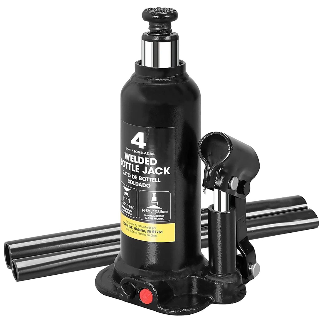 BIG RED 4-Ton Hydraulic Welded Bottle Jack (AT90403BR)