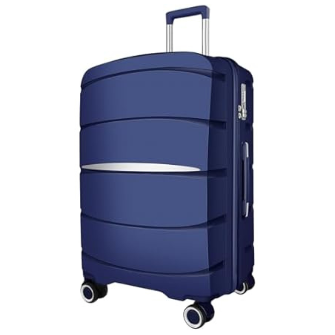 Axidou 20" Airline Approved PP Carry-On Luggage With Spinner Wheels