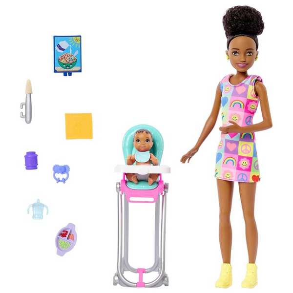 Barbie Skipper Doll & Playset With Accessories