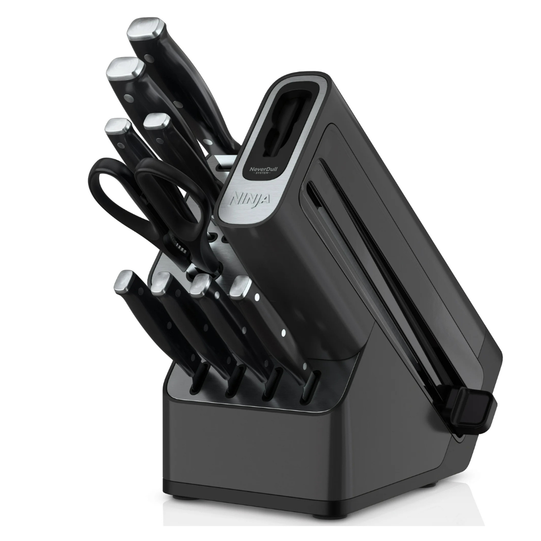 Ninja Foodi NeverDull 10-Piece Essential Knife System With Sharpener