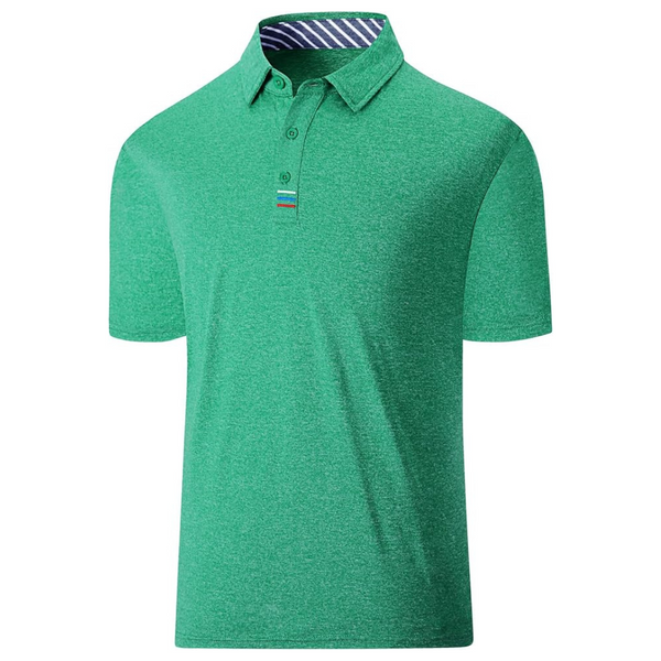 Men's Moisture Wicking Short Sleeve Golf Polo Shirts